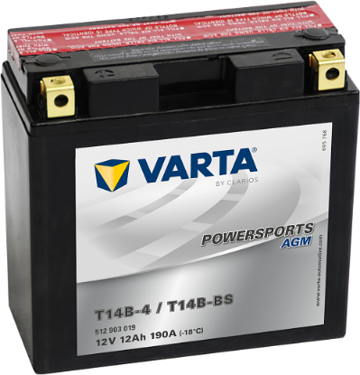 Starter Battery13Ah 190A 152*070*150 ,12V LF + -