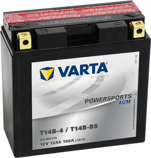 Starter Battery13Ah 190A 152*070*150 ,12V LF + -