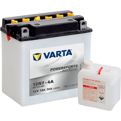 Starter Battery7Ah 74A 136*076*134 ,12V + -