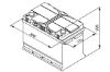 Starter Battery95Ah 830A 306*173*225 + -