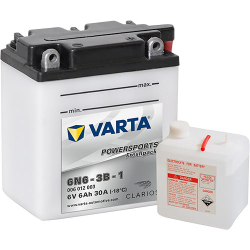 Starter Battery6Ah 30A 100*057*110 , 6V - +