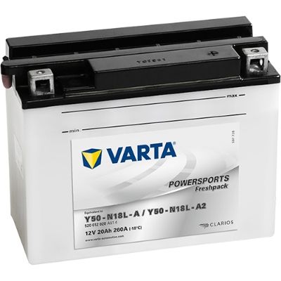 Starter Battery20Ah 260A 207*092*164 ,12V - +