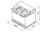 Starter Battery52Ah 540A 207*175*175 - +