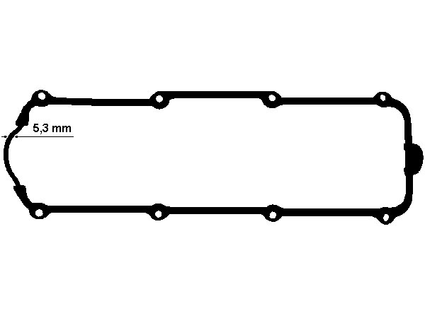 Gasket, cylinder head cover VAG - 051 103 483 A