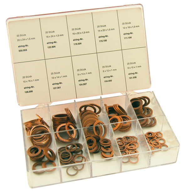 Seal Ring Set Vaskseibide valik 6-20mm  200tk
