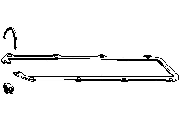 Gasket Set, cylinder head cover VAG - 056 198 025 A