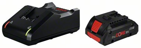 Electrical Tool Set (rechargeable) GBA 18V 1x4.0Ah ProCORE18V + GAL 18V-40