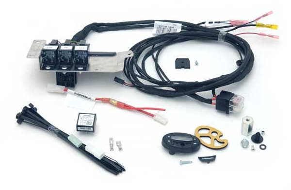 Assembly kit, auxilliary heater 