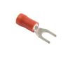Terminal, electric universal parts kahvel M3.5 (3.7mm) pun 10tk