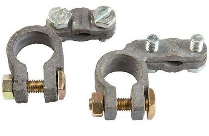 Battery Terminal Clamp Akuklemm +/- (-50mm2)