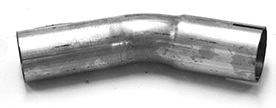 Centre/Rear Muffler Põlv 30° 38mm RV