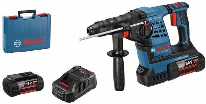 Electrical Tool Set (rechargeable) GBH 36 V-LI Plus, 2x6.0Ah, 3680CV, 36V, 4 - 28 mm