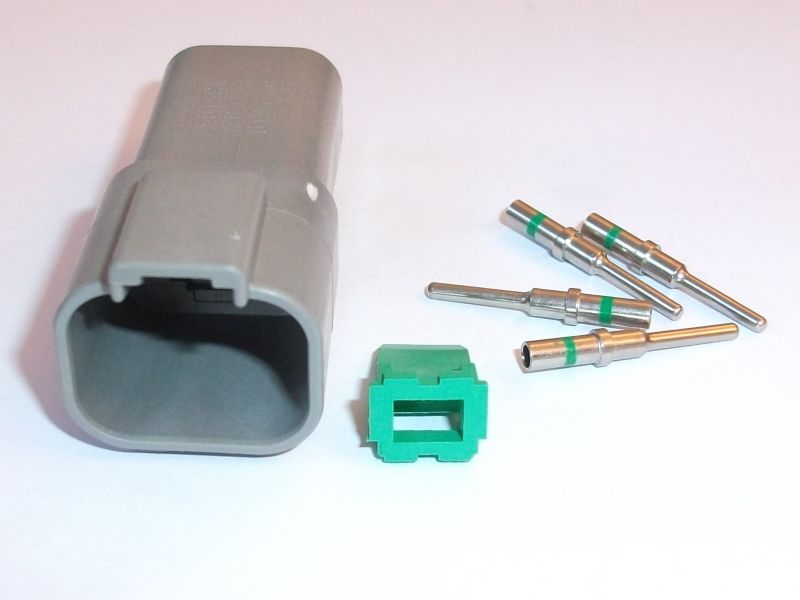 Socket Deutsch 4 pin ISA komplekt