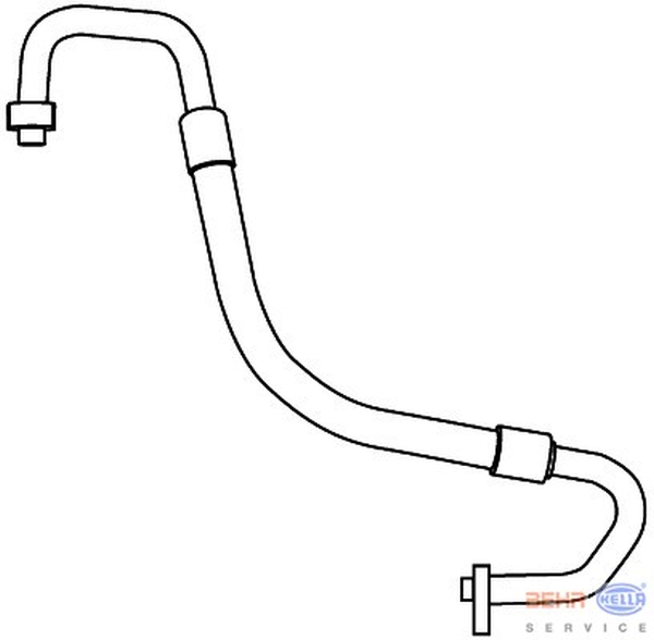 High-/Low Pressure Line, air conditioning FOCUS C-MAX, FOCUS II (DA_)