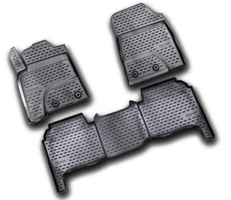 Non-skid Inset Mat TOYOTA Land Cruiser 200 V8 12-15