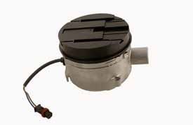 Fan motor, auxilliary heater 