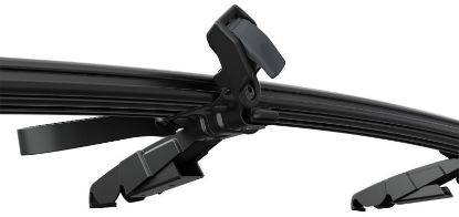 Extension Set, tow bar coupling bike carrier VeloSpace XT Bike Adapter Black