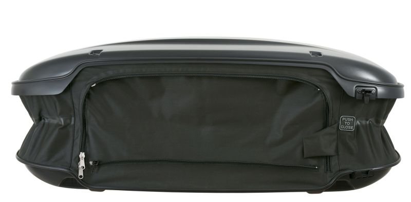 Roof Box (141x89x26/52cm; 500L), Black Matt