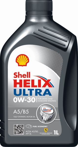 Engine Oil Shell Helix Ultra  A5/B5 0W-30 1L