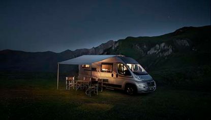Camping Awning 6300 4,00x2,50m Anodised-black korpus Ducato L4/H2