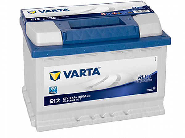 Starter Battery 74Ah 680A 278*175*190 + - BLUE dynamic