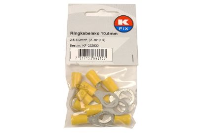 Terminal, electric universal parts Rõngasliidis M10 (10.5mm) koll