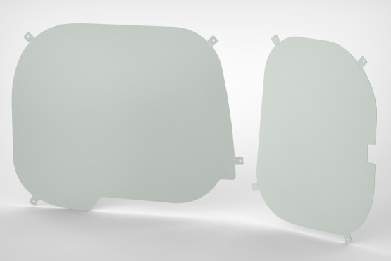 Body Floor, boot-/cargo area Tagauste akende kaitset läbipaistmatu Transit Cour