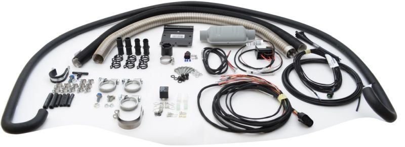 Assembly kit, auxilliary heater 