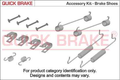 Accessory Kt, brake shoes 