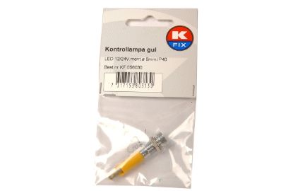 Diode Märgutuli 12/24V kollane LED