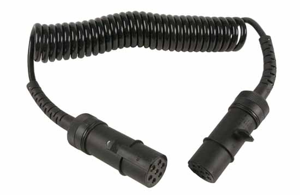 Coiled Cable Spiraalühenduskaabel 24V sised