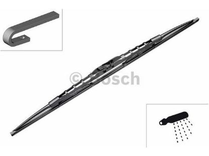 Wiper Blade Twin HCV N71 700mm düüsiga