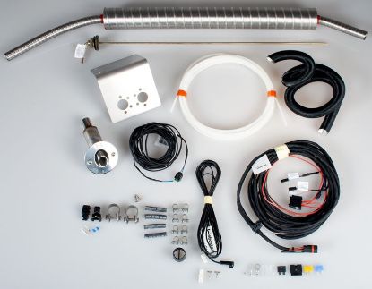 Assembly kit, auxilliary heater 
