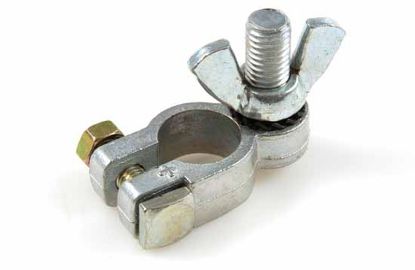 Battery Terminal Clamp + poldile M10 liblikmutter