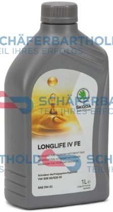 Engine Oil 0W-20, SKODA VW 509.00, 1L