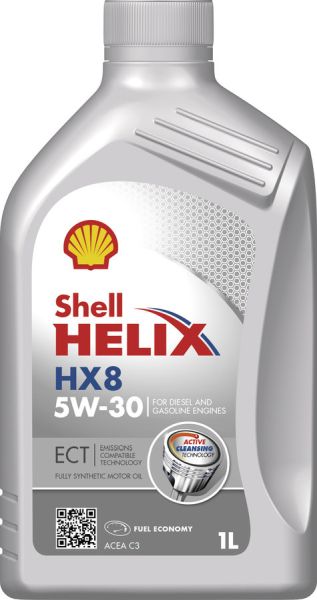 Engine Oil Shell Helix HX8 ECT   5W-30 1L