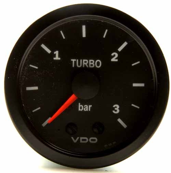 Gauge, boost pressure mehhaaniline 0 - 3bar Ø: 52 mm