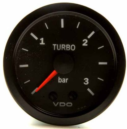 Gauge, boost pressure mehhaaniline 0 - 3bar Ø: 52 mm