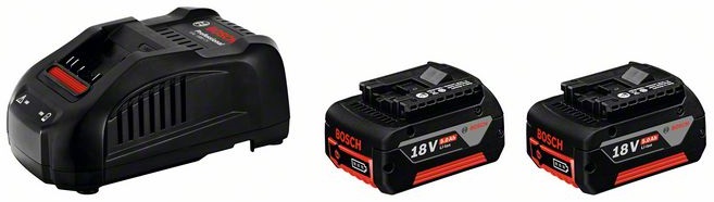 Electrical Tool Set (rechargeable) GBA 18V 2x5.0Ah + GAL 1880 CV