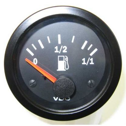 Fuel Gauge vibuandurile 12V 52mm 0-1/1 vision