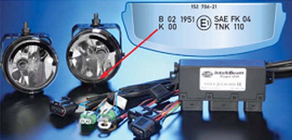 Cornering Light DynaView Evo2 komplekt