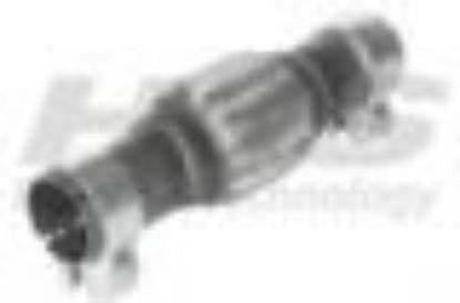 Flex Hose, exhaust system 42/49x255 punutud sisu klambritega