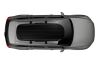 Roof Box (232x95x47cm; 610L), Black Glossy