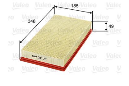 Air Filter V70 I (LV), 850 Kombi (LW)