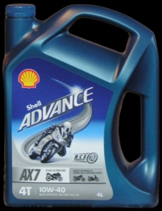 Engine Oil Advance 4T AX7 10W-40  4L