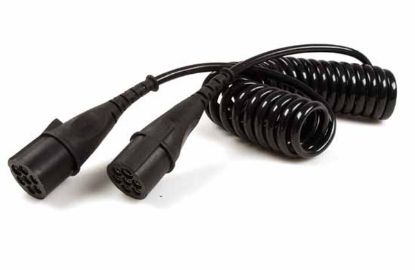 Coiled Cable Spiraalühenduskaabel 24V sised