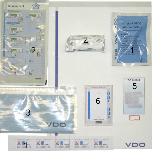 Control Unit, tachograph 