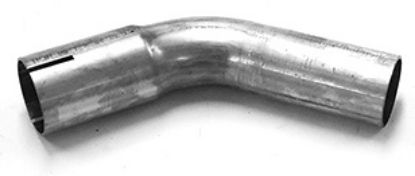 Centre/Rear Muffler Põlv 45° 38 mm