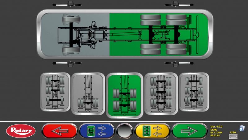 Wheel Alignment System CCD Bussidele ja veokitele