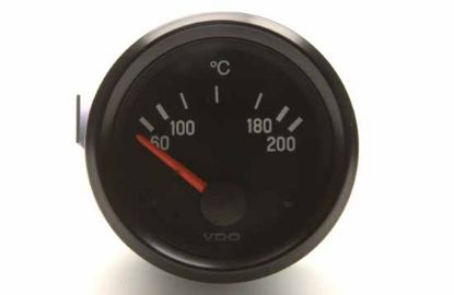 Gauge, coolant temperature 12V 52mm  60-200°C